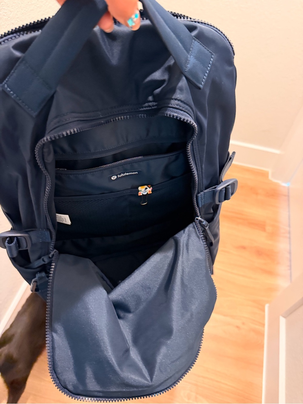 lululemon athletica Navy Compact Everyday Backpack - Picture 5 of 5